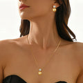 Double Diamond Pendant